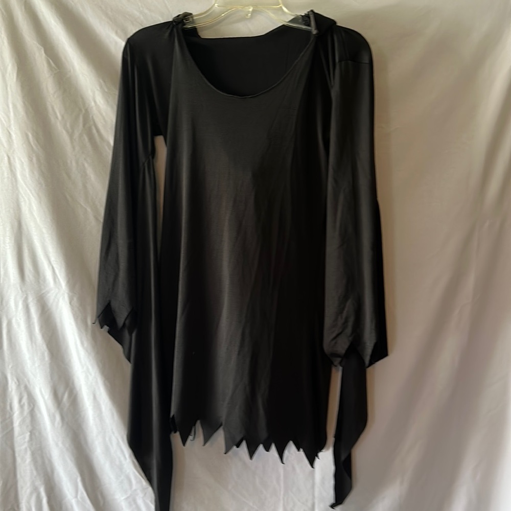 Young child’s black Halloween costume